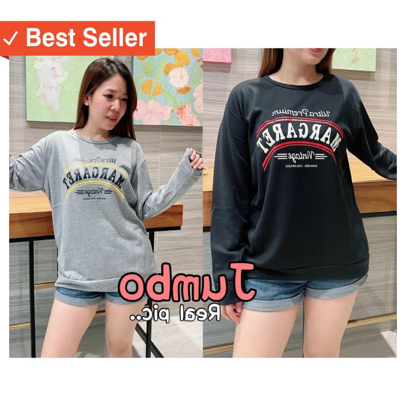 MURAH FASHION BAJU CEWEK / IORA collection - Sweater MARGARET atasan Jumbo baju wanita big size