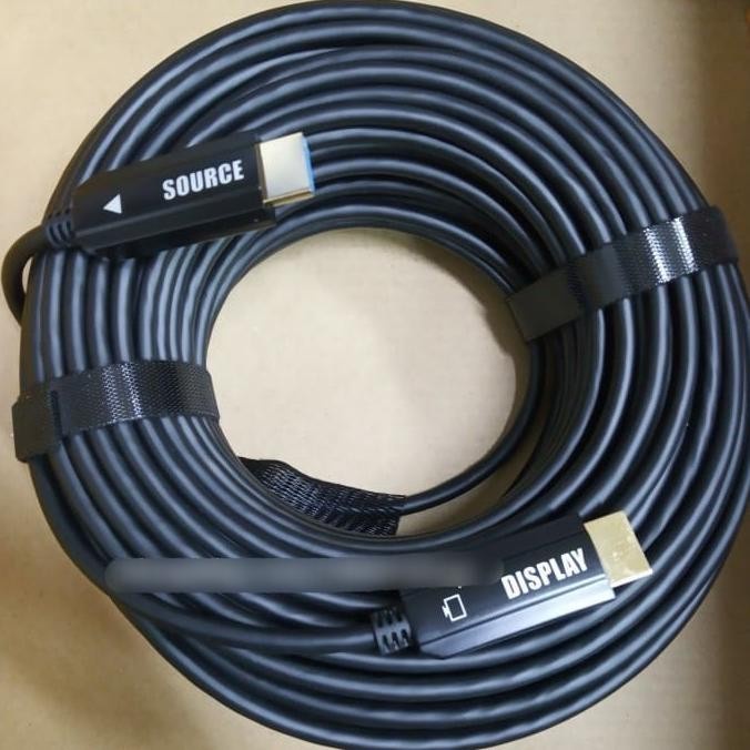 Netline Kabel HDMI Fiber Optic FO 30Meter Support 4K