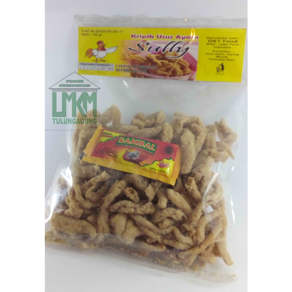 

Sully Kripik Usus Ayam 150 Gr