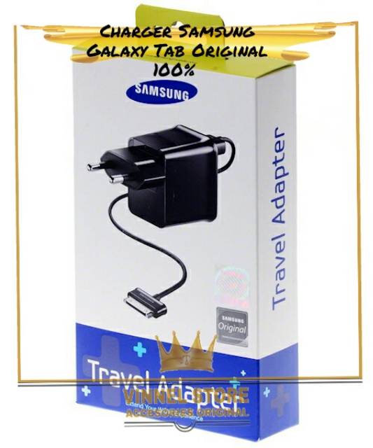 Charger Samsung Galaxy Tab Original 100% Tab 1 Tab 2  n8000  p1000 p3100 p5100 p6200 p6800