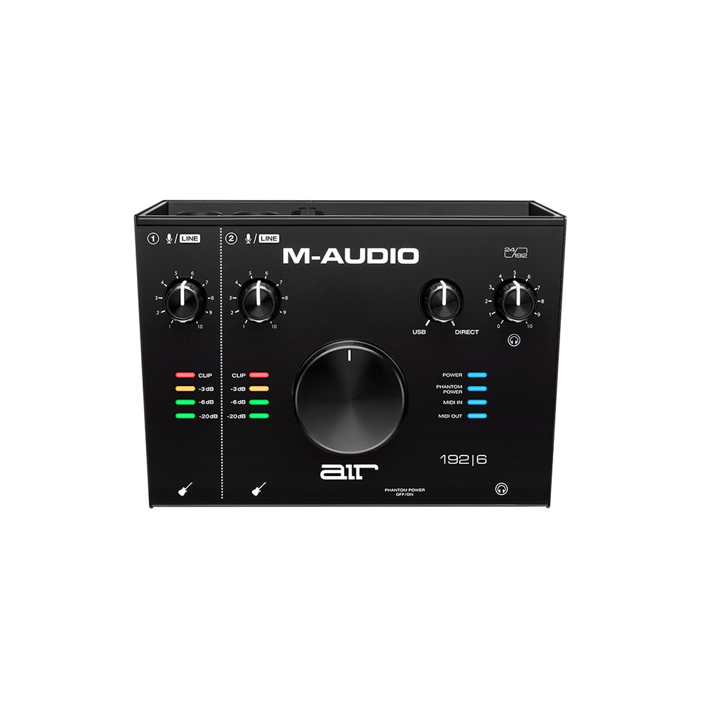 M-Audio AIR 192|6 2-In / 2-Out 24 / 192 USB Audio / MIDI Interface