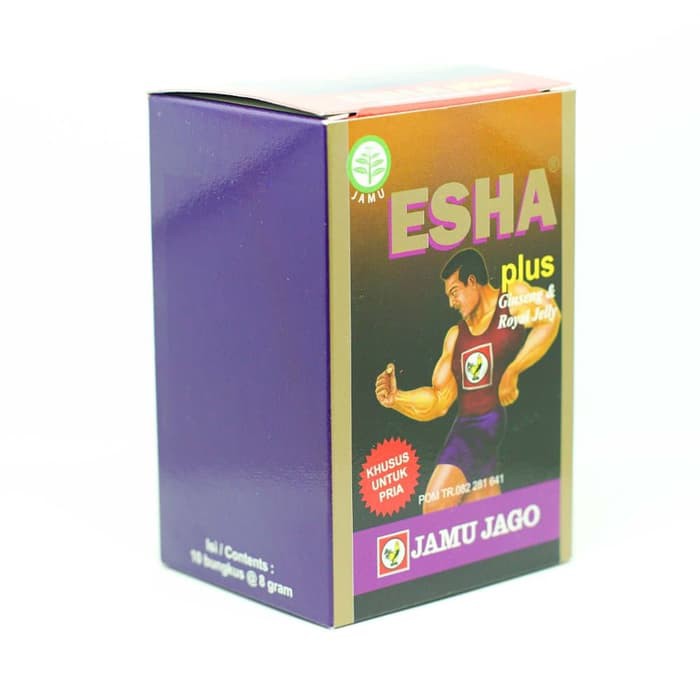 JAMU ESHA PLUS 1BOX   JAGO