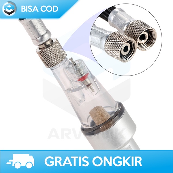 MINI COMPRESSOR AIRBRUSH PAINTING KMOON FOR TATTO NAIL ART SPRAY GUN