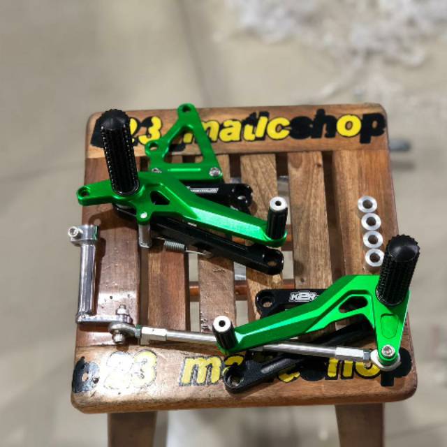 Underbone kawahara k2r racing ninja r rr kr krr ss vr disk belakang pnp racing step dural cakram ijo