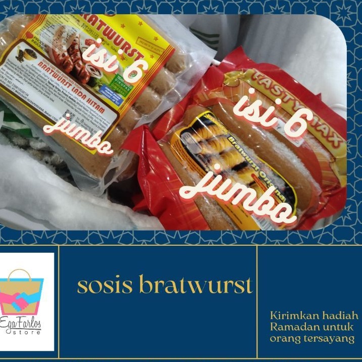

Sosis Bratwurst Blackpaper / original TastyMax Kimbo