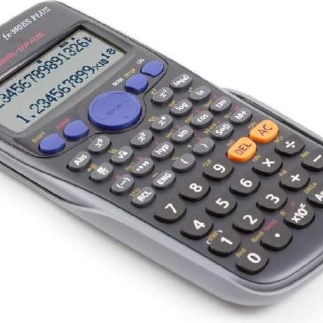 

☁ Kalkulator Scientific Citizen FX-350ES PLUS Komplit 252 functions Calculator - AAA Battery ㄺ