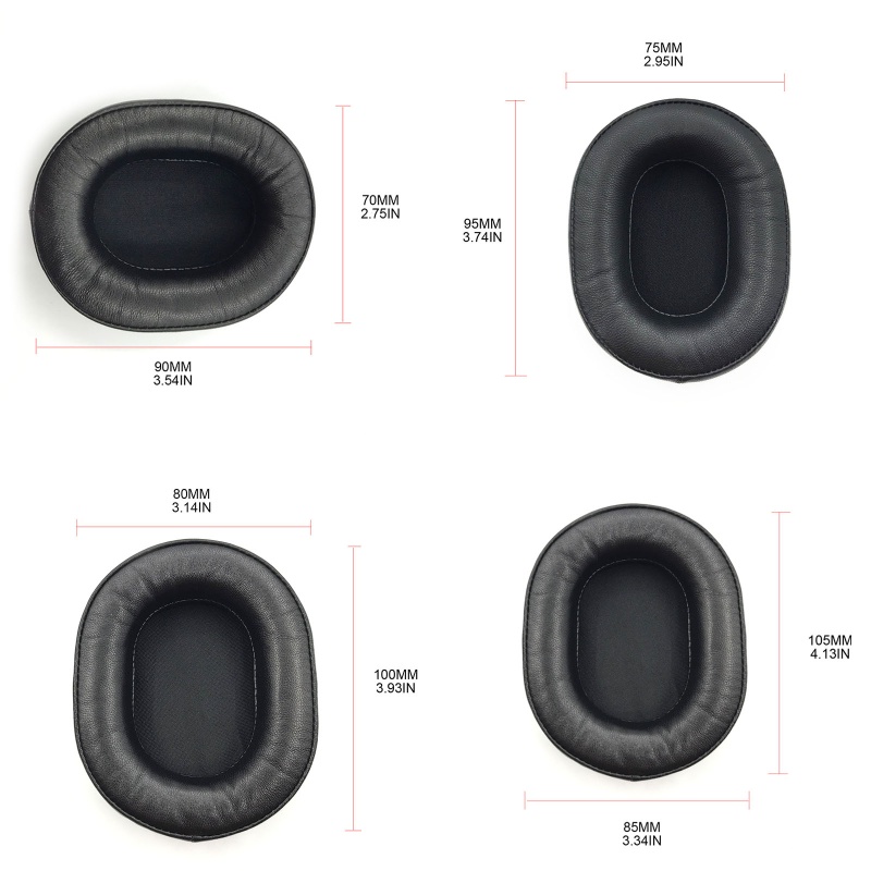 Busa Earpads Pengganti Untuk Headphone ATH-SR30BT WS660BT ATH-MSR7 MSR7b