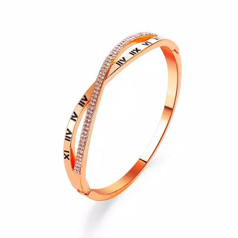 Gelang Tangan MF73 Titanium Energi Magnetik Om Mani Padme Hum Untuk Wanita