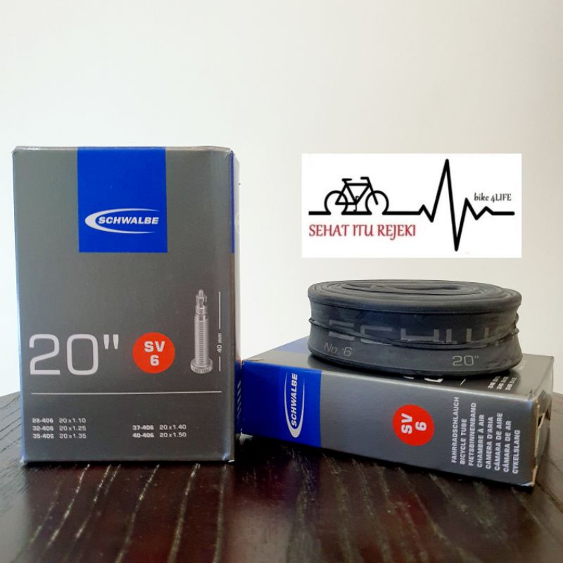 BAN DALAM SCHWALBE 20 x 1.10 - 1.50 406 PRESTA SV6
