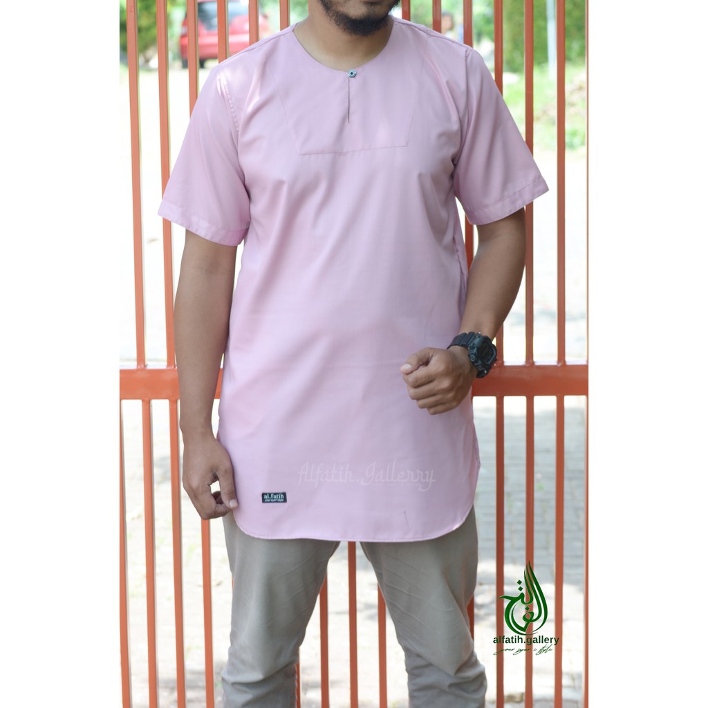 baju Koko kurta lengan pendek best seller alfatih