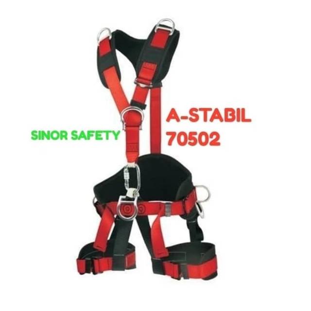 A STABIL 70502 FULL BODY HARNESS SAFETY BELT CLIMBING ASTABIL