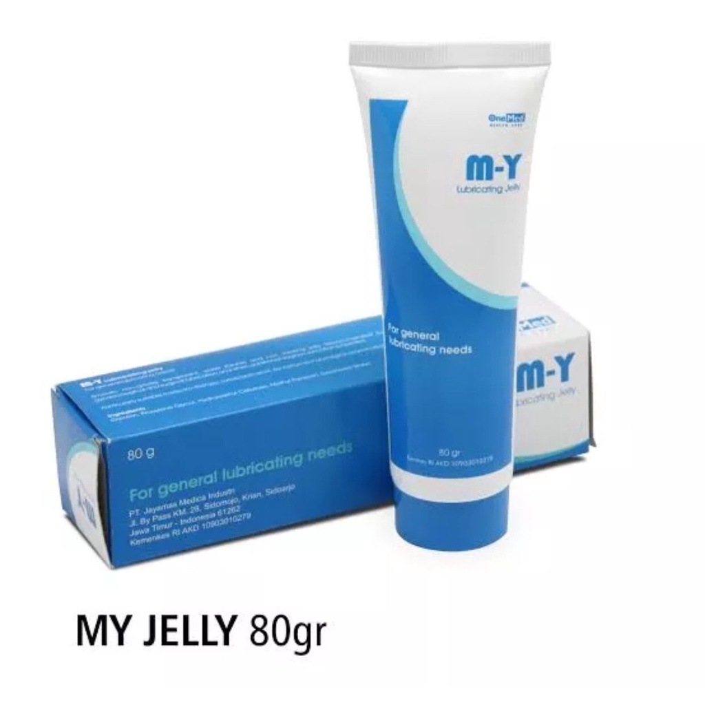 MY JELLY LUBRICANT JEL LUBRIKASI ONEMED 80GRAM