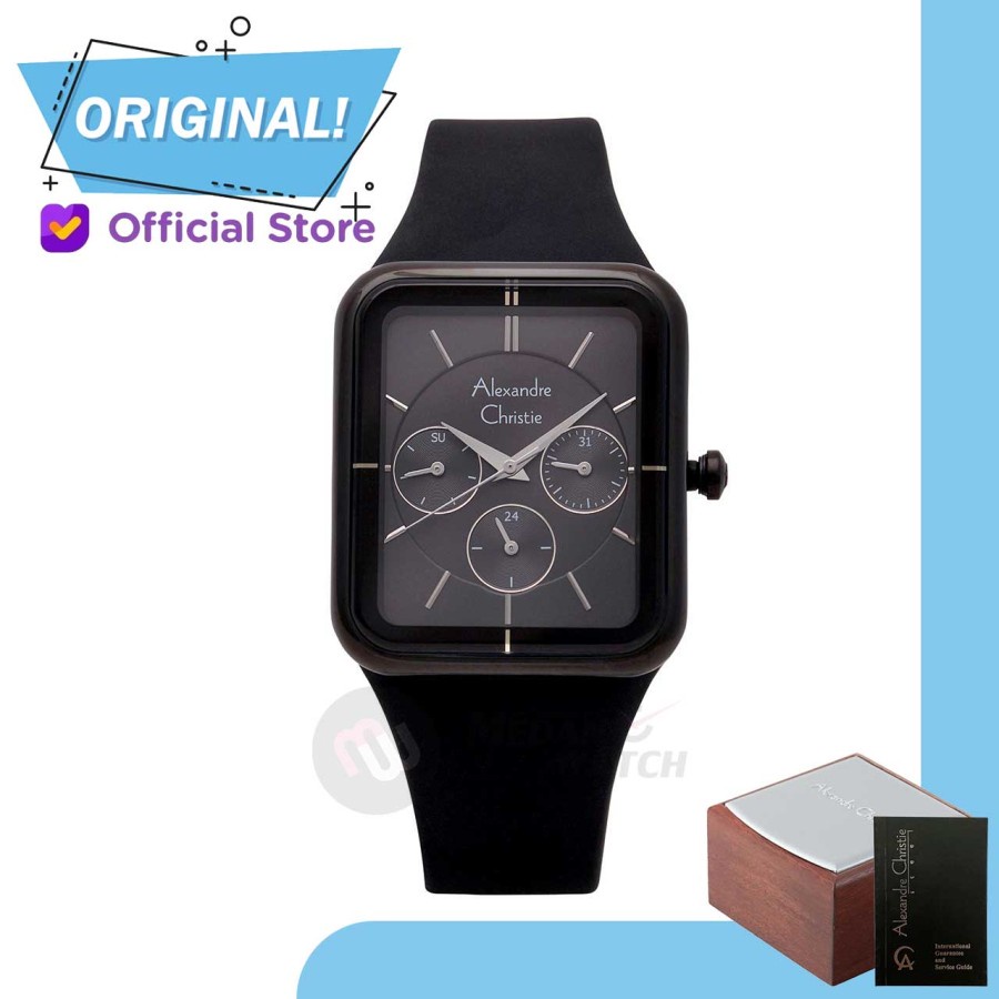 Jam Tangan Wanita Analog Alexandre Christie 2744BF AC2744 AC 2744 BF 2744 BFRIPBA Original Garansi R