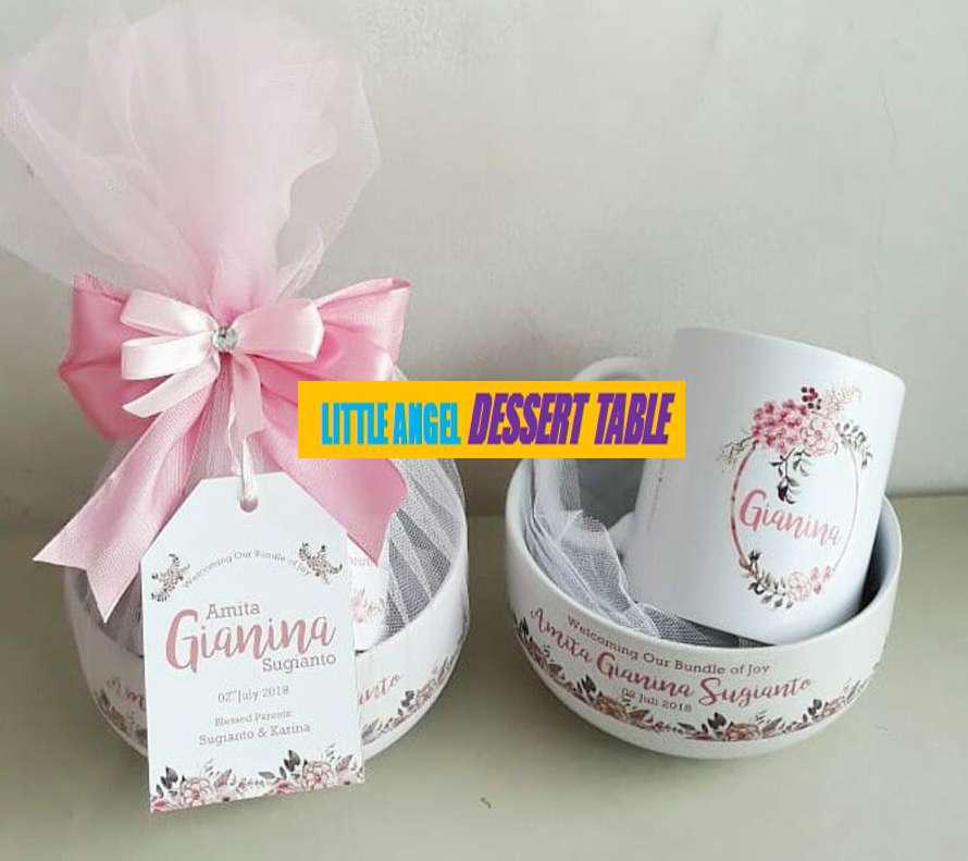 Hamper / Souvenir Bowl & Mug (tulle)