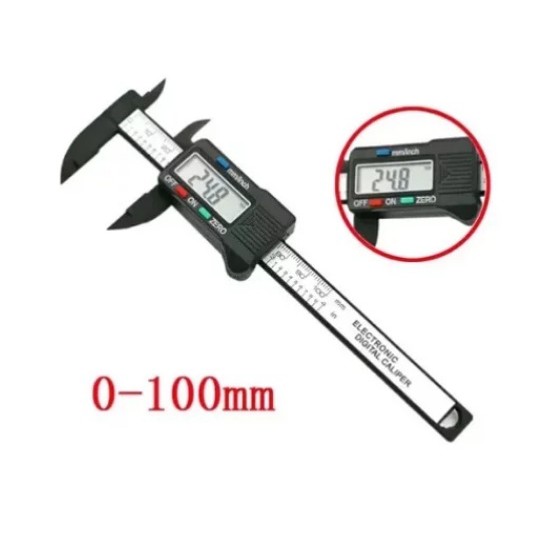 Jangka Sorong Sigmat Digital Vernier Caliper Mini 10 cm With LCD Screen