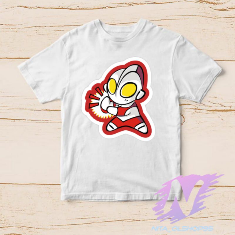 kaos ultraman baju anak kartun ultramenkaraktwe