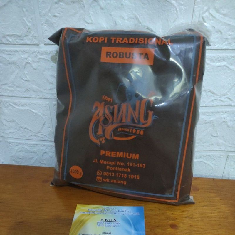 

Kopi Bubuk asiang 500gr