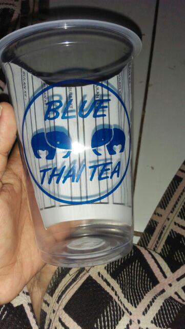 Sablon Gelas Cup Plastik 16oz 7 Gram Minimal Order 1000