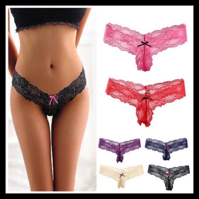 TERLARIS CELANA DALAM WANITA GATRING THONG SEXY MURAH JISTRING IMPORT LINGERIE 