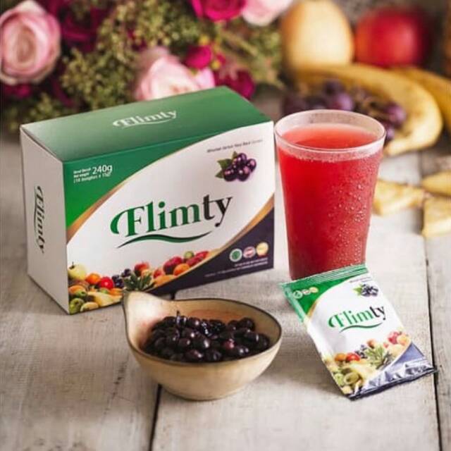 Flimty Fiber 16 Sachet 1 Box Grosir Distributor Agen Resmi