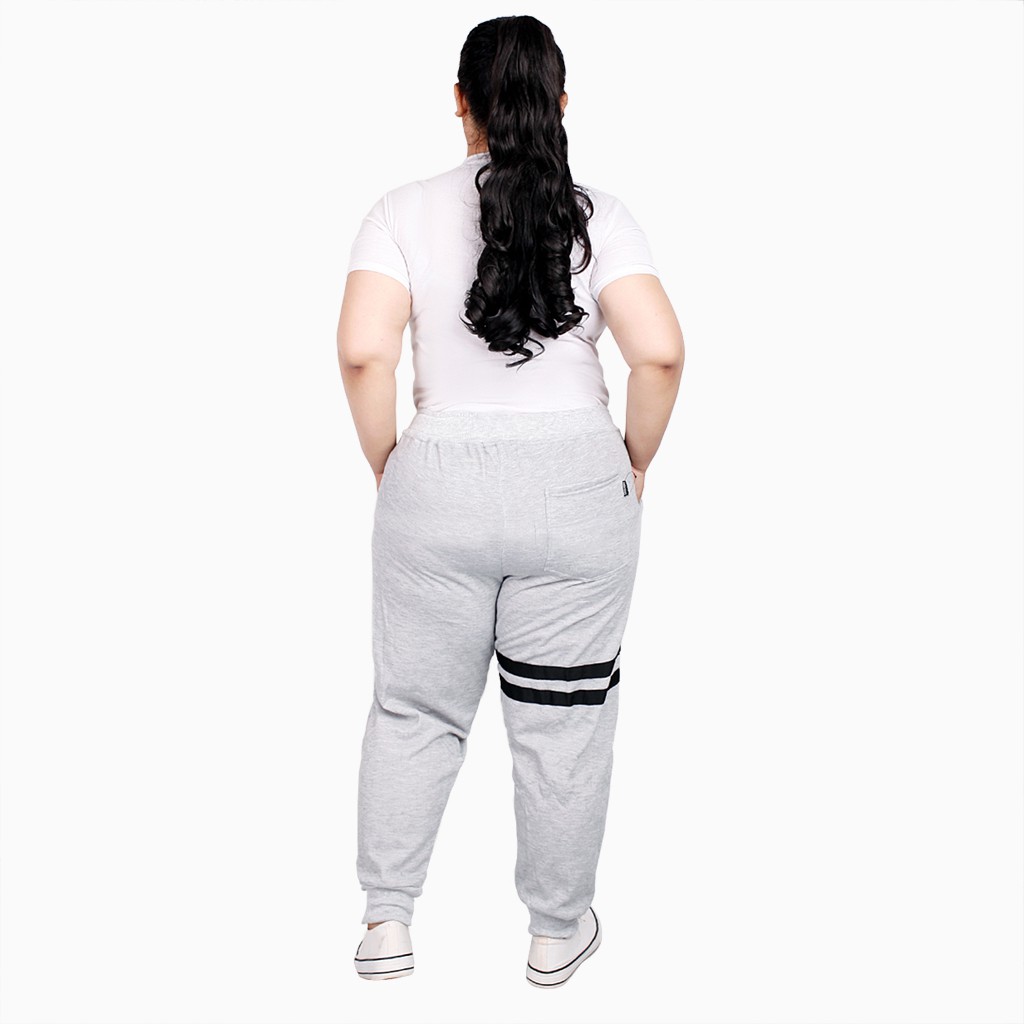 Celana Jogger Training wanita BIG SIZE terbaru - XSHOP Kevilia Jumbo