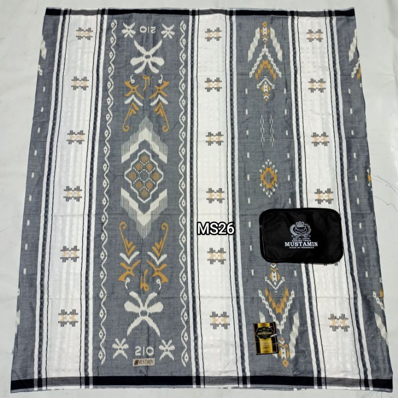 Sarung Mustamin Motif Timbul Versi BHS SGF SIF