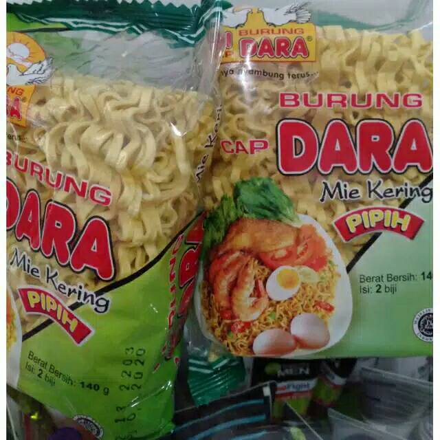 Mie Burung Dara Pipih Hijau Isi 2pcs Shopee Indonesia