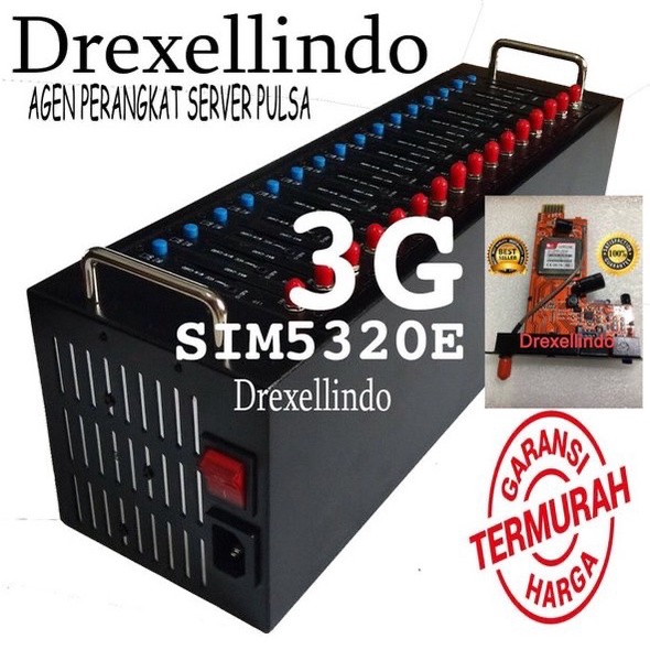 Modem Pool 16 port 3G SIM5320 murah