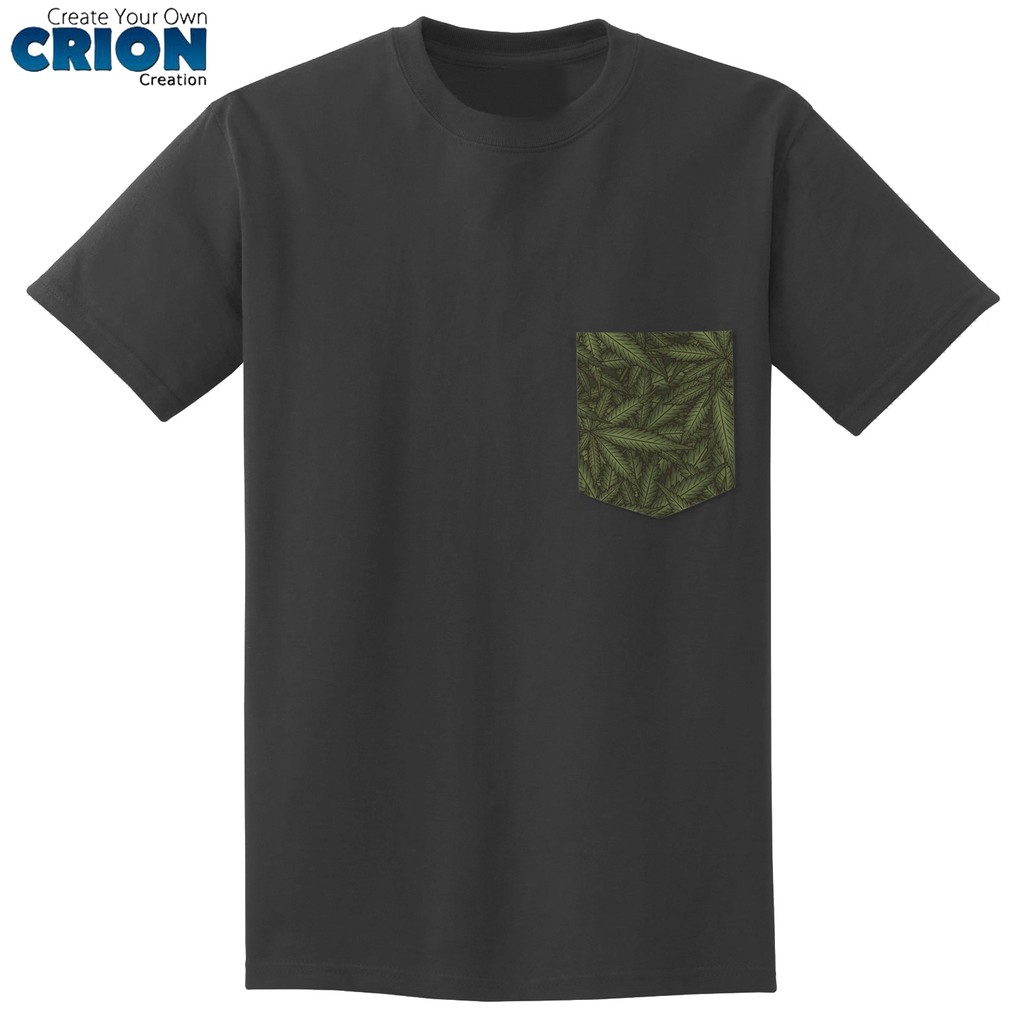 Kaos Cannabis Weed Series dengan Kantong - By Crion