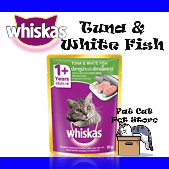 Whiskas 85 gr Makanan kucing basah pouch  WHISKAS POUCH ADULT All Variants (85gram)