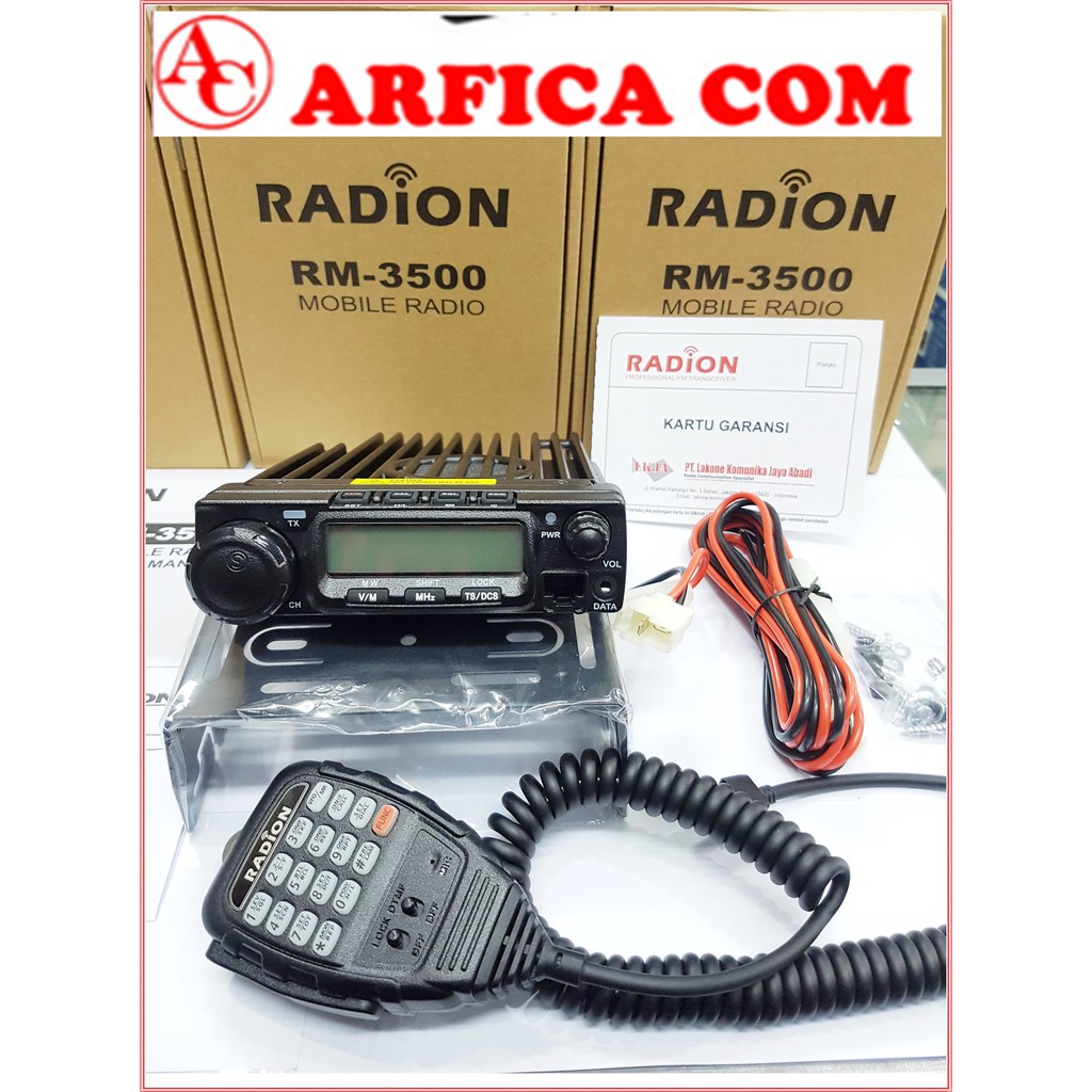 RIG RADION RM-3500 RIG UHF 330Mhz Garansi 2 TAHUN 50W RADIO RIG RM3500