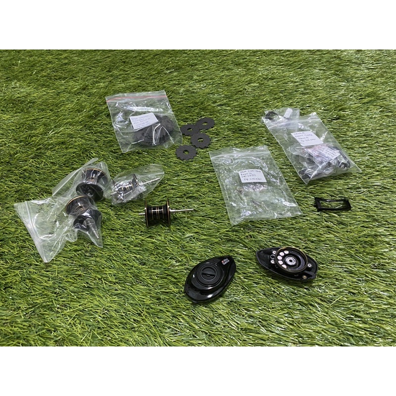 SPAREPART ORIGINAL ABU GARCIA PALM SIDE COMPLETE REVO4 L DAN SPOOL COMPLETE PROMAX3
