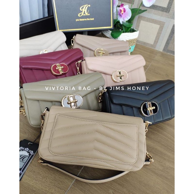 VICTORIA PLUS ❤️ GRATIS BOX ❤️ BAG TAS JIMSHONEY PESTA SUPER MEWAH