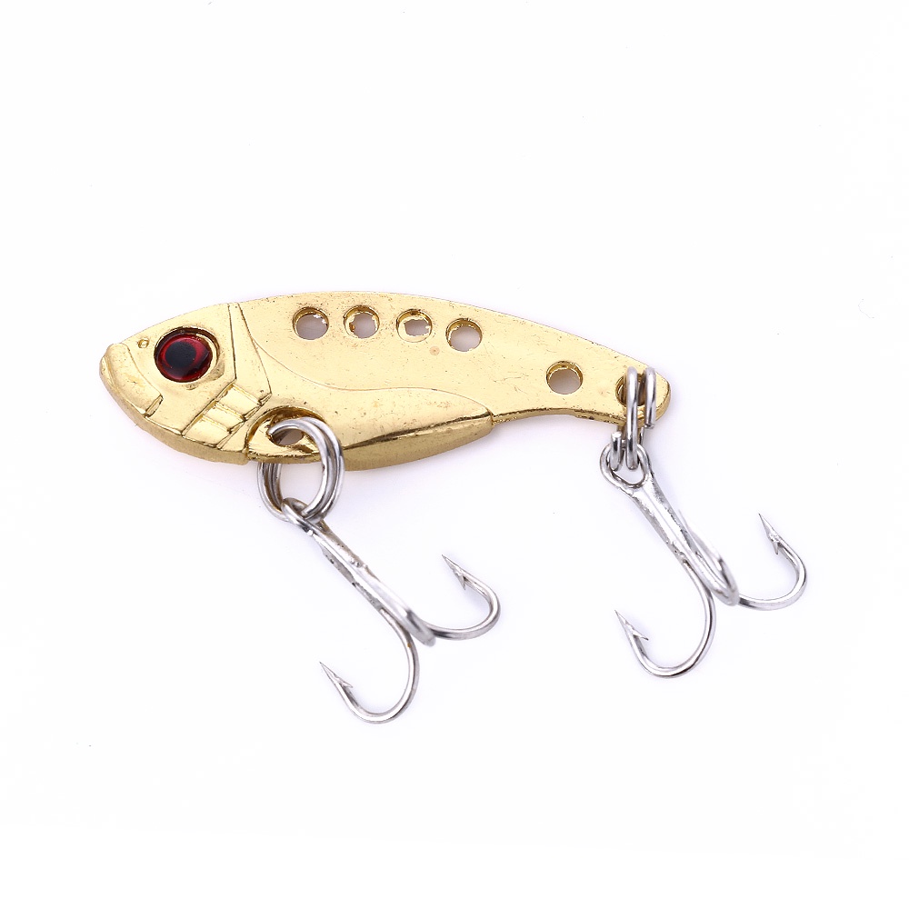 Hengjia 1pc Umpan Pancing Vibration Bait Cicada Metal Lure Blade Sinking Bait Vibrasi 3.2g/7g/11g Spinner Spoon Vibe Baits Alat Pancing