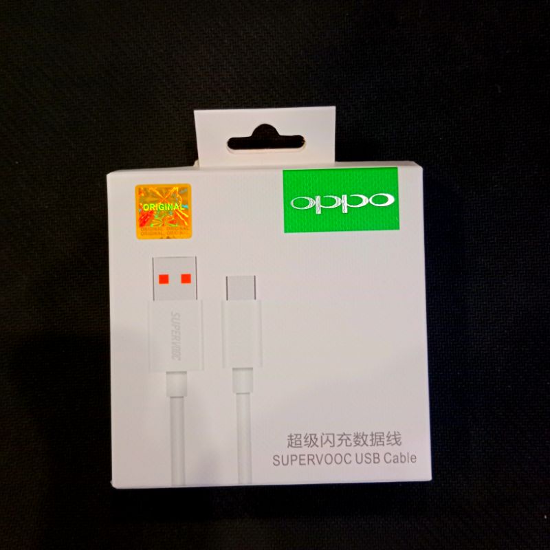 Kabel Data Oppo Super Vooc Type C A 91 R17 A53 A92 A5 2020 reno 4 reno 4 f