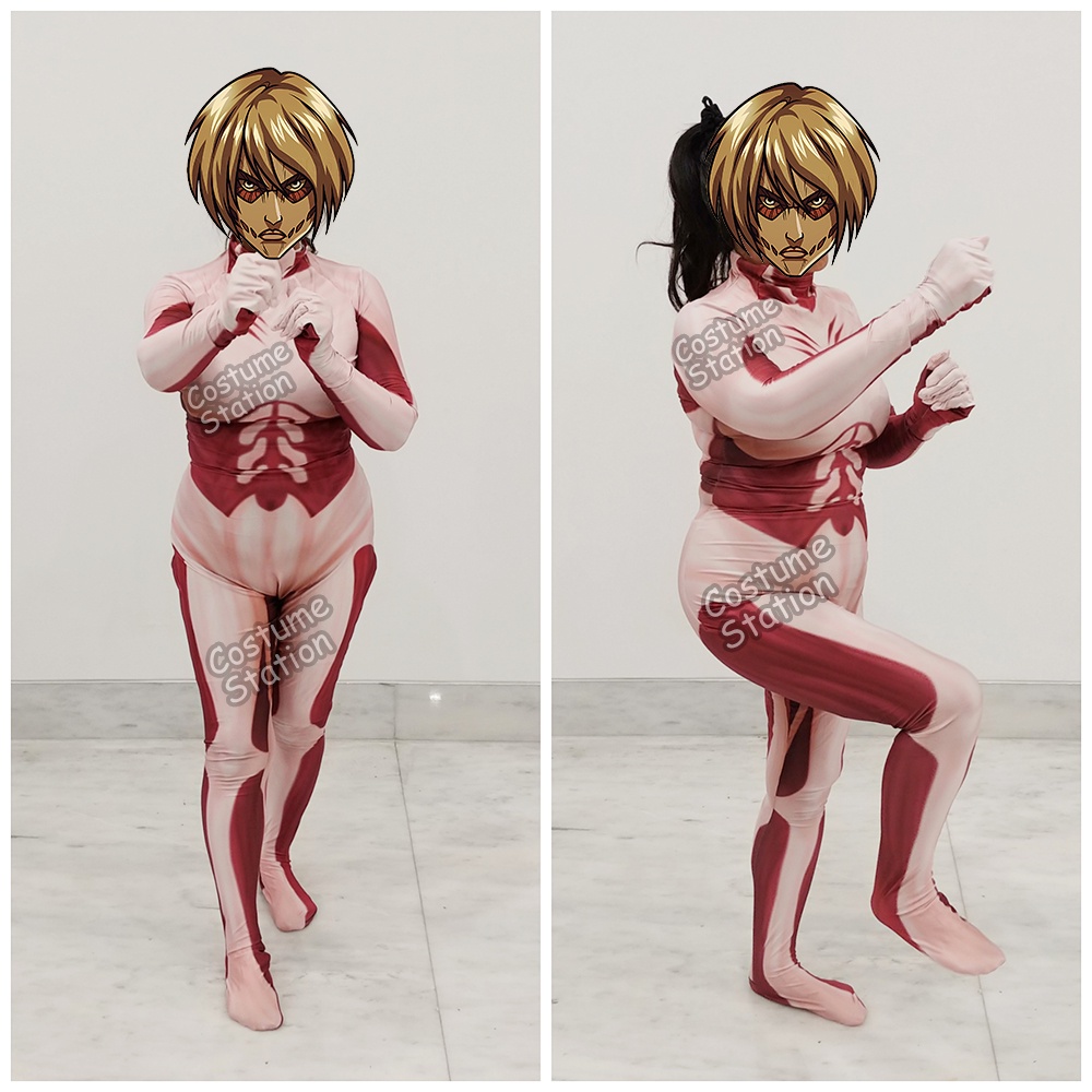 Kostum Female Titan Attack On Titan / Costume Shingeki No Kyojin Dewasa