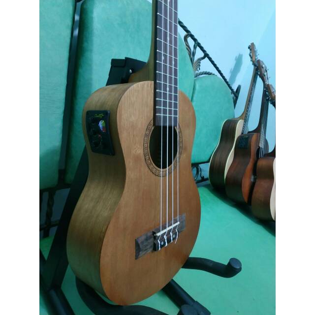 Ukulele Tenor Elektrik Brown Cowboy Original Murah Jakarta