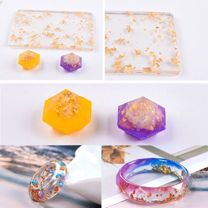 Glitter 10g Gold Silver Foil Decorative Paper Resin Mold Fillings  Resin Jewelry Making