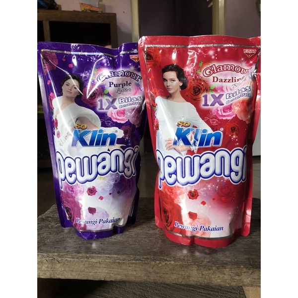 soklin pewangi 1x bilas