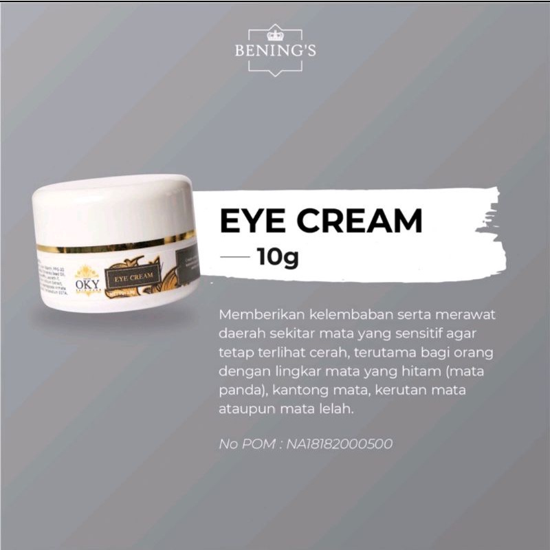 Eye Cream Bening's
