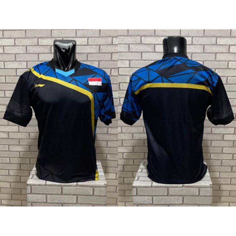 Jersey badminton bulu tangkis printing