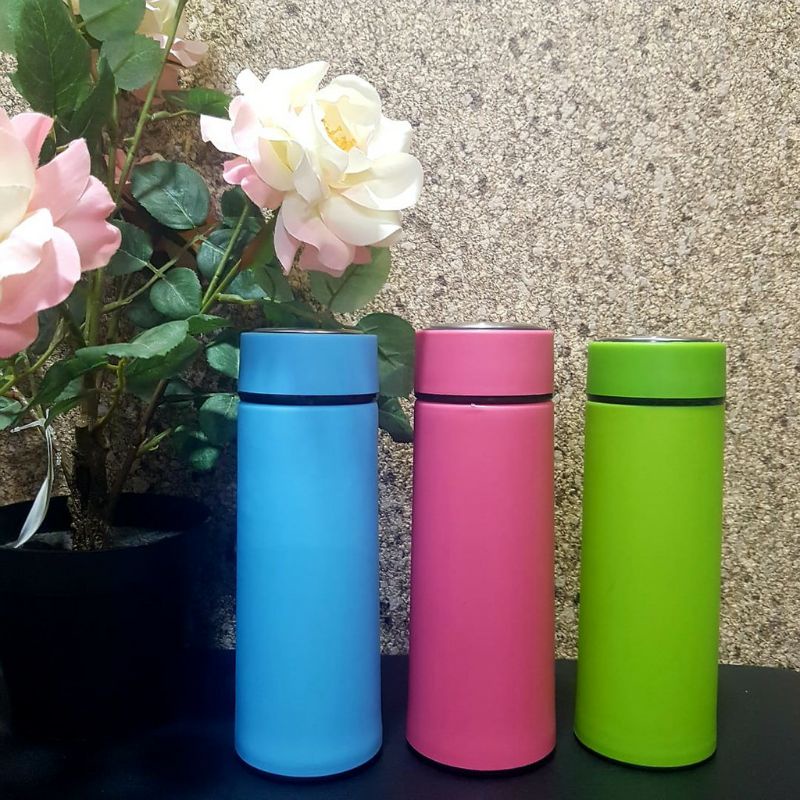 Souvenir botol minum kaca warna polos / botol minum unik SOUVENIR PERNIKAHAN MURAH