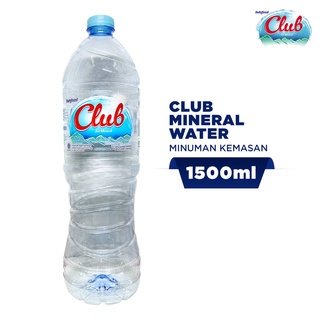 

Club Air Mineral / Spring Water / Air Minum Dalam Kemasan Botol Besar 1500ML Isi 12 pcs