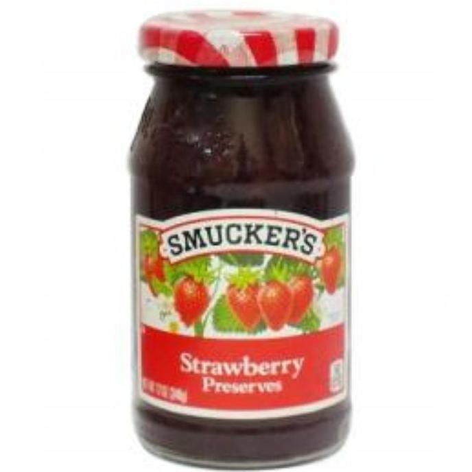 

Open Ds] Selai Stroberi Smuckers Smucker'S Strawberry Preserves 340G