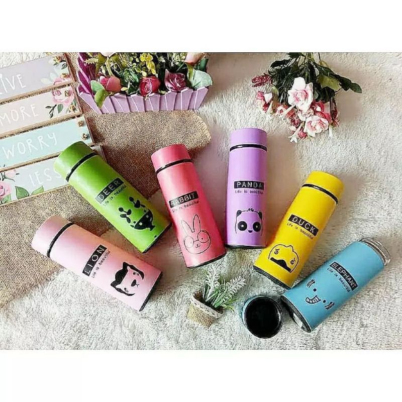 Botol Minum Kaca Animal