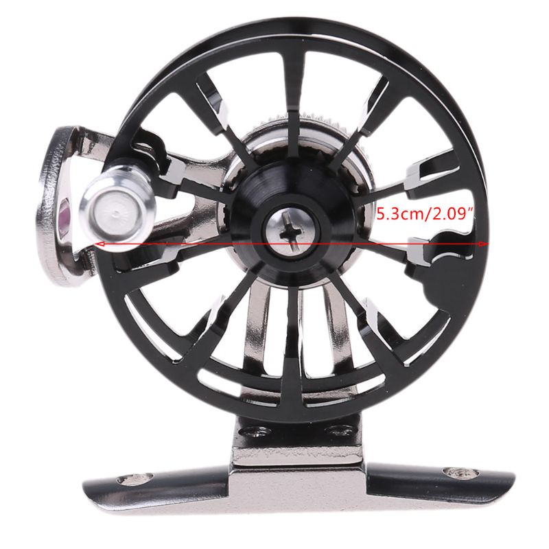 Sun Full Metal Ultra-light Mantan Gulungan Pancing Es Roda Fly Fishing Reel Aluminium