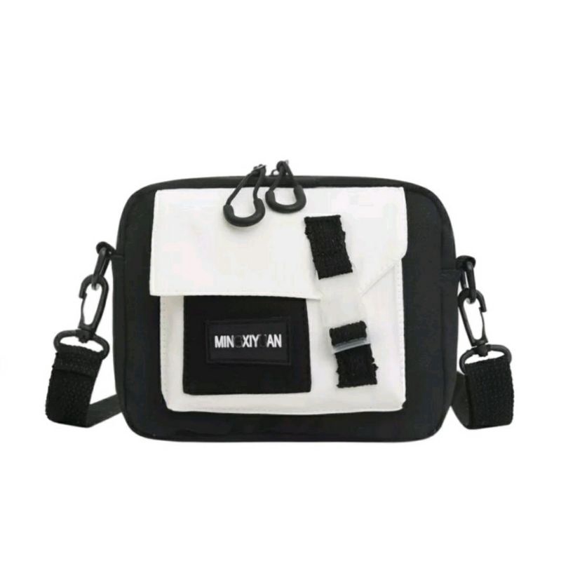 TAS SELEMPANG WANITA KOREA KANVAS