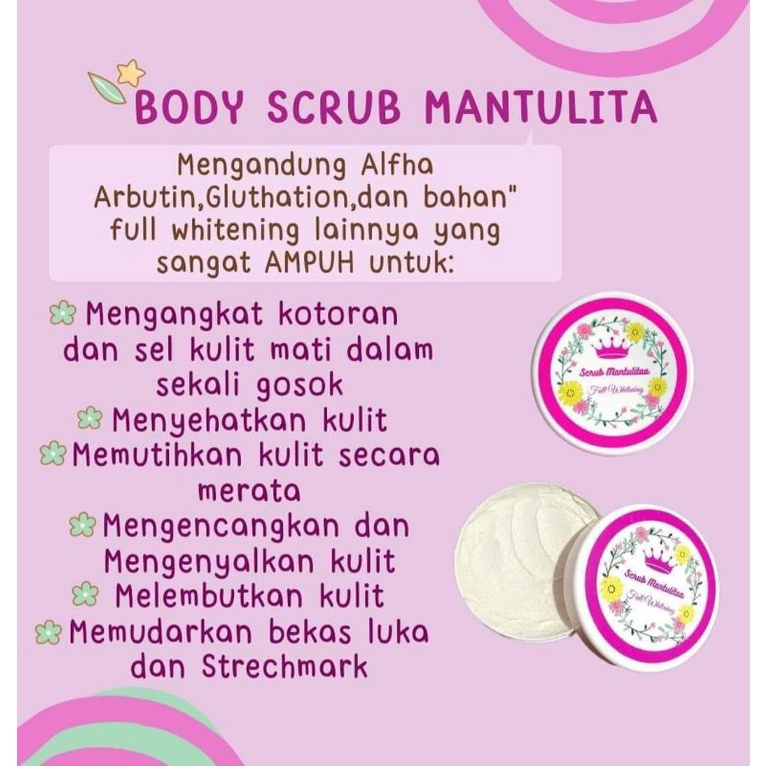 MANTULITA SCRUB