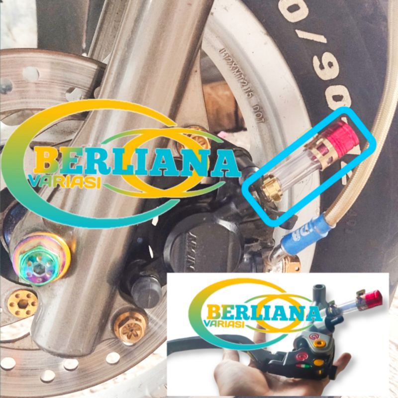 selang nepel angin kaliper master rem selang nepel tutup angin kaliper master rem