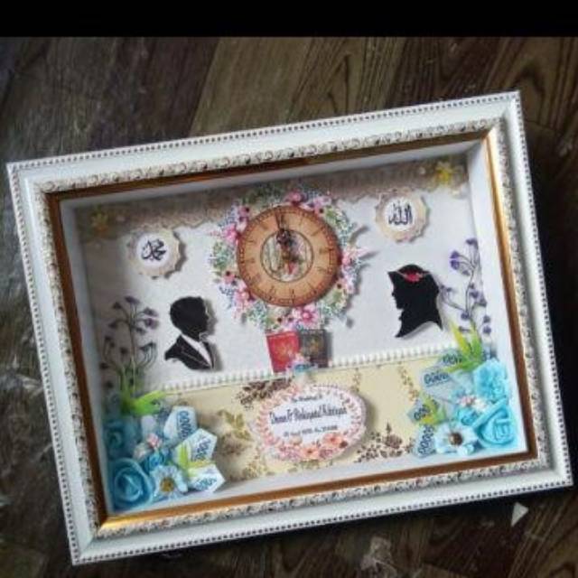 MAHAR SILUET JAM DINDING || MAHAR JAM || MAHAR